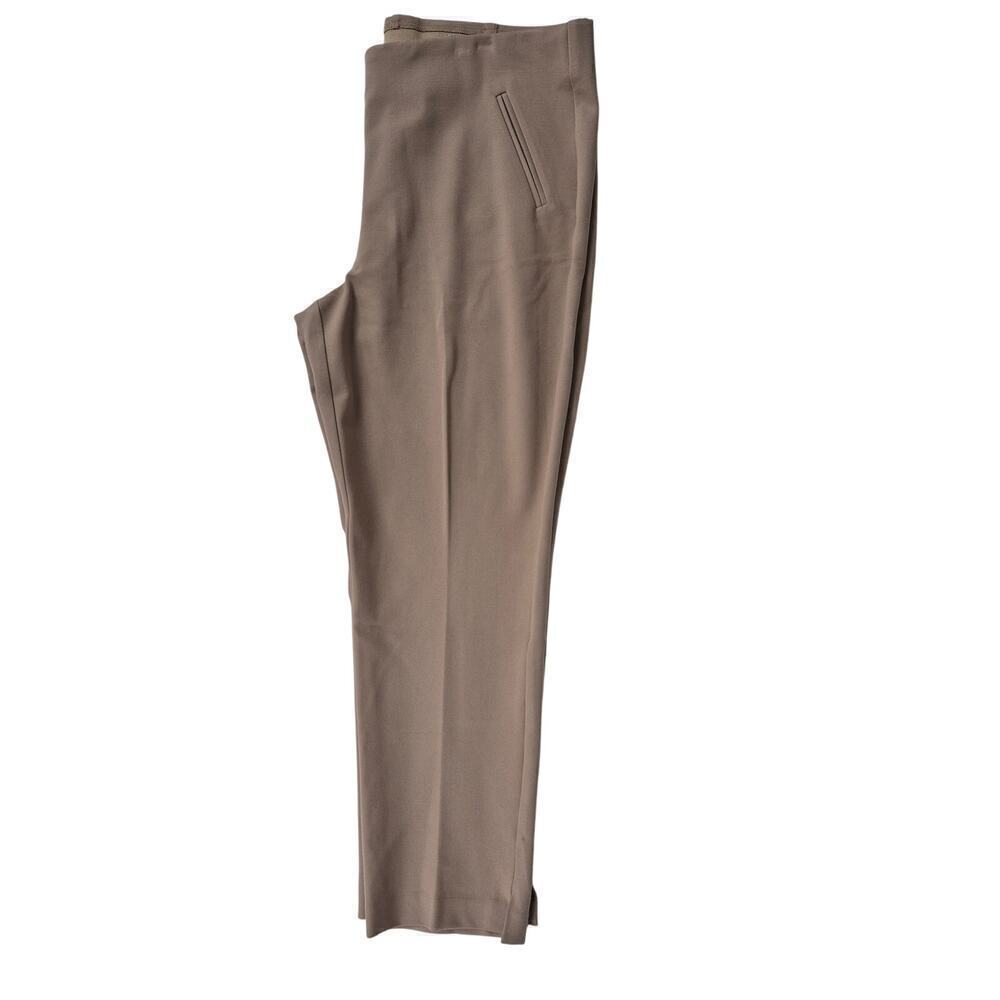 Chico's Taupe Slim Leg Ponte Pants - Picture 3 of 3